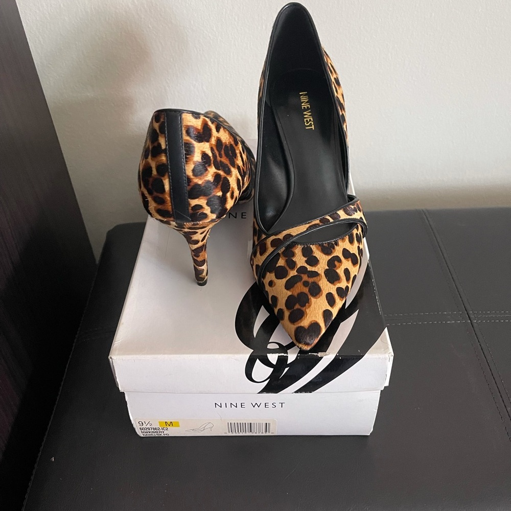 Leopard Ninewest Shoes never worn